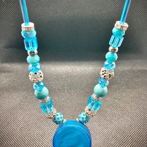 Hand crafted NEW necklaces beaded lanyard/badge/card holders.